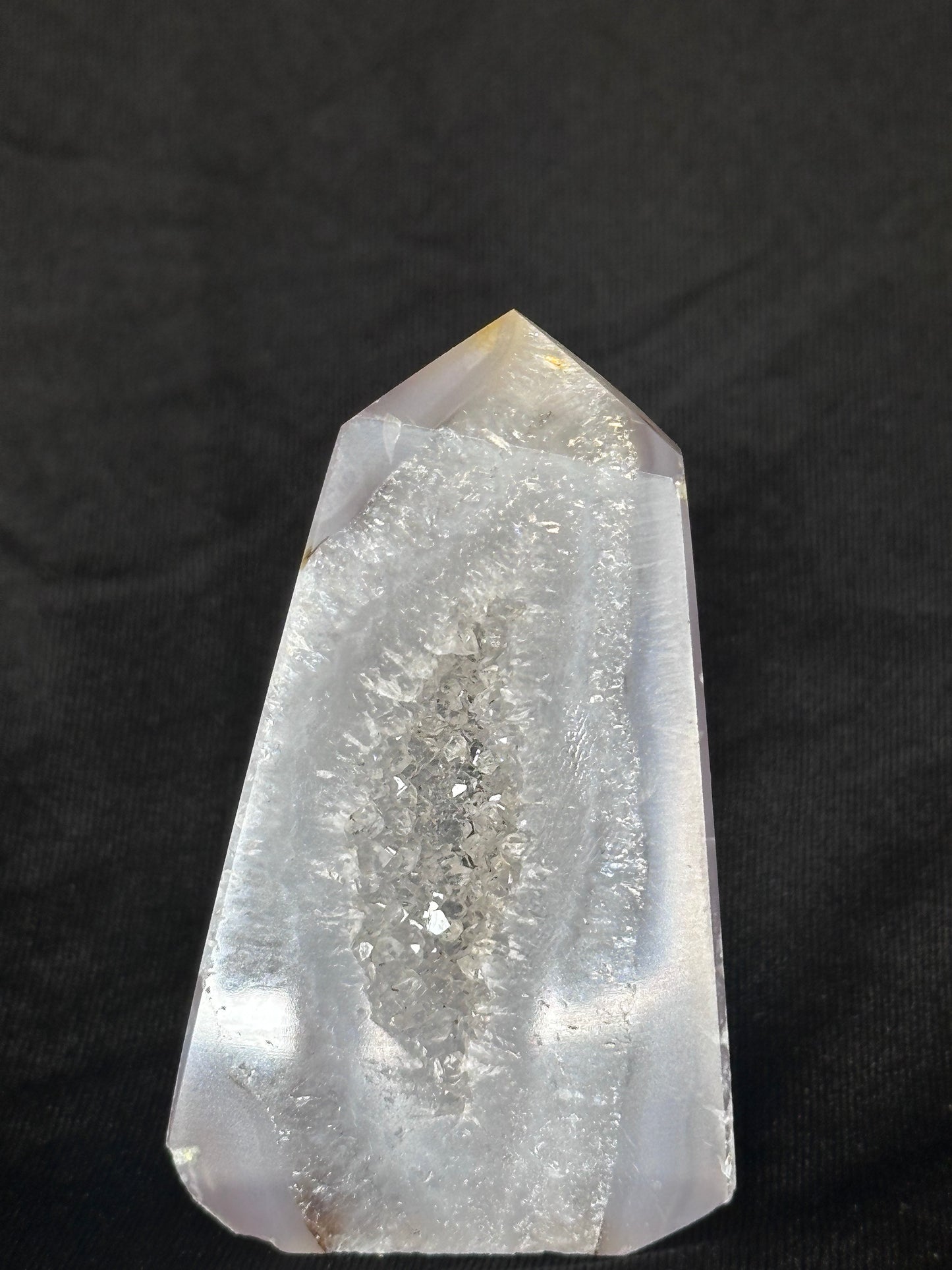 Crystal Agate Geode Column