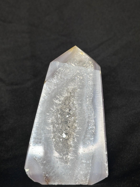 Crystal Agate Geode Column