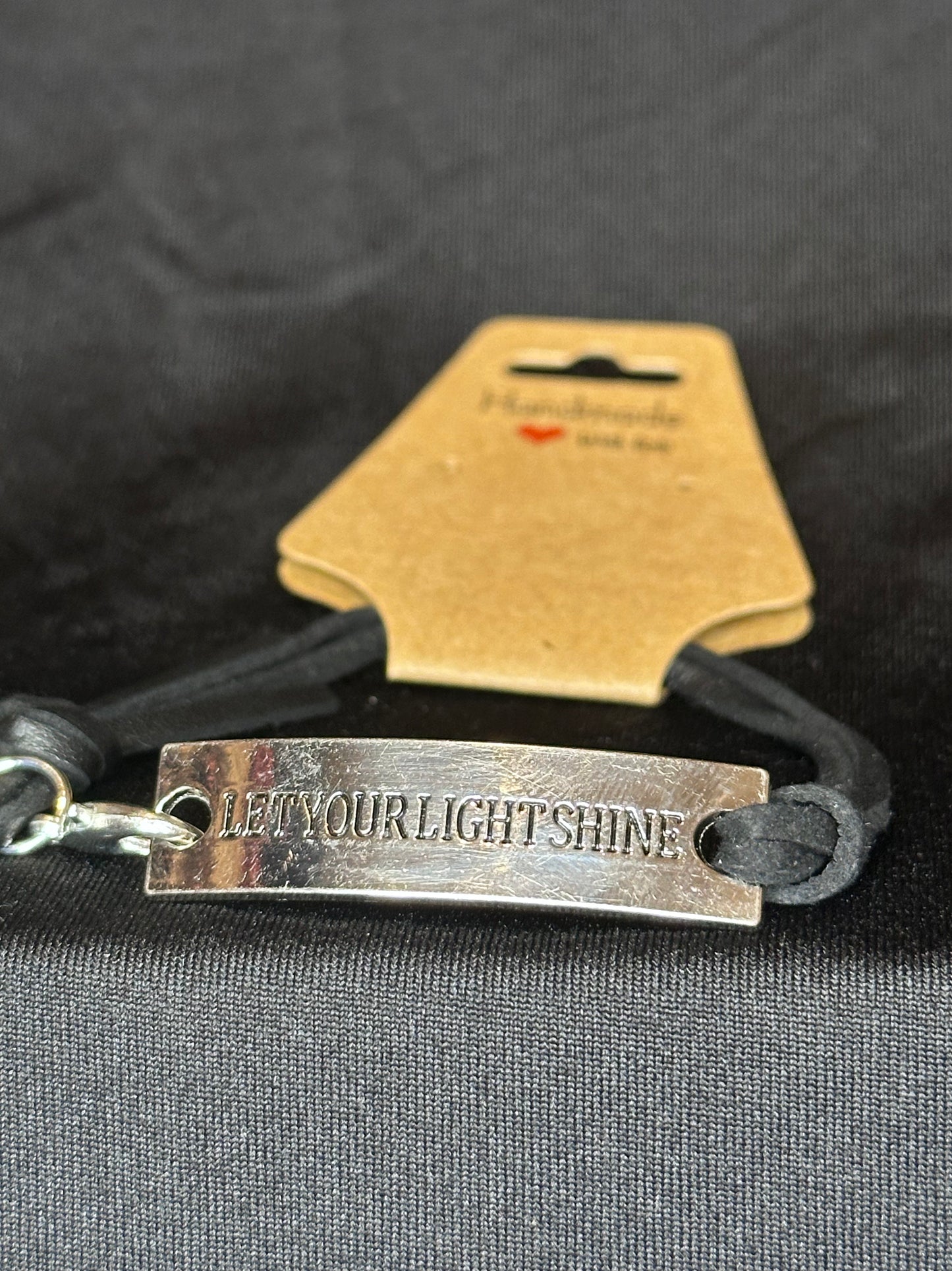 'Let Your Light Shine' Inspirational Bracelet