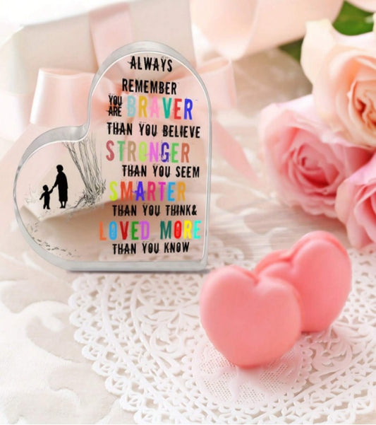 Always Remember You Are Braver, Inspirational Gift