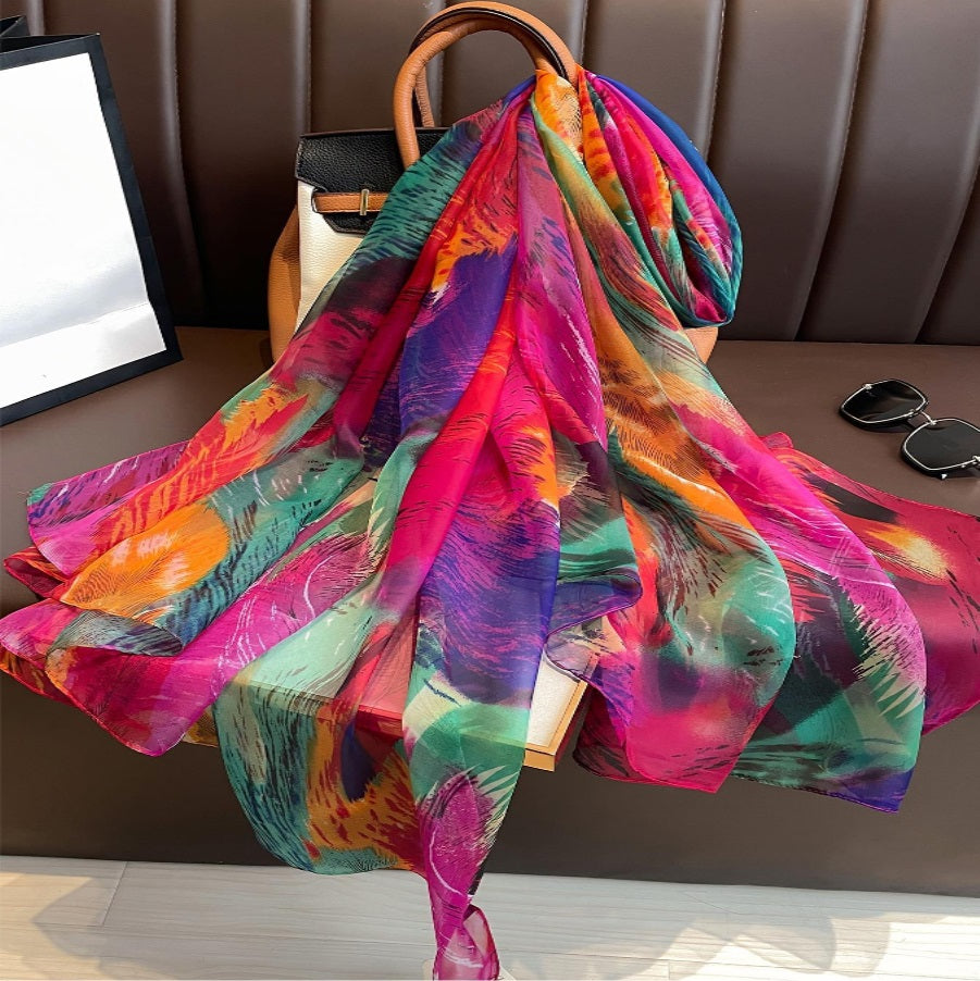Tie Dye Scarf Women Scarf