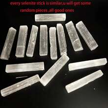 Natural Gypsum Sticks, clear