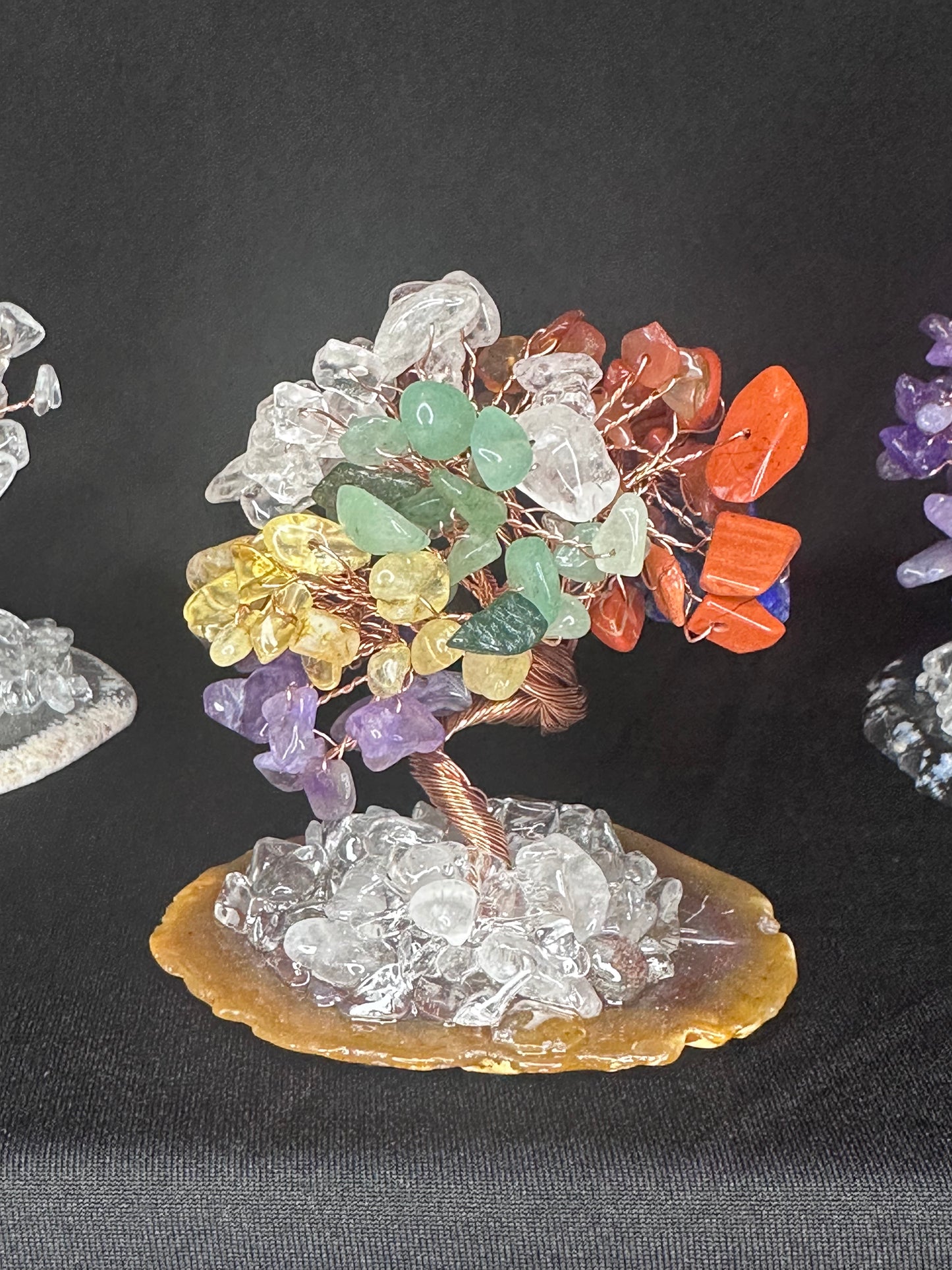 Natural Crystal Wishing Tree: Chakra