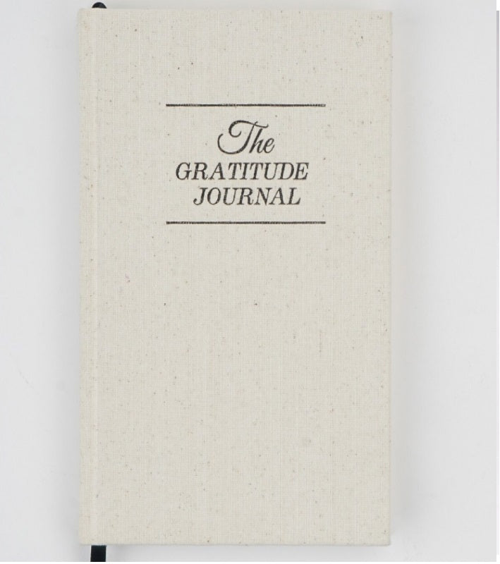White Gratitude And Reflection Daily Journal